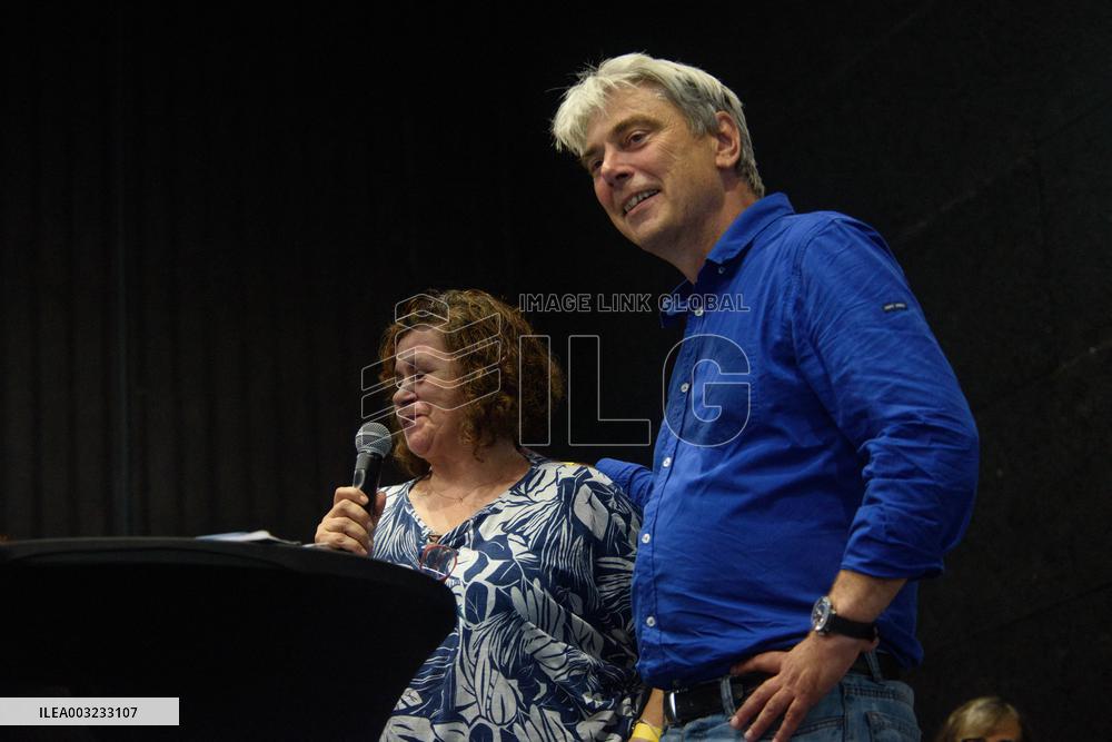 Francois Ruffin At Meeting marking New Political Season - Flixecourt