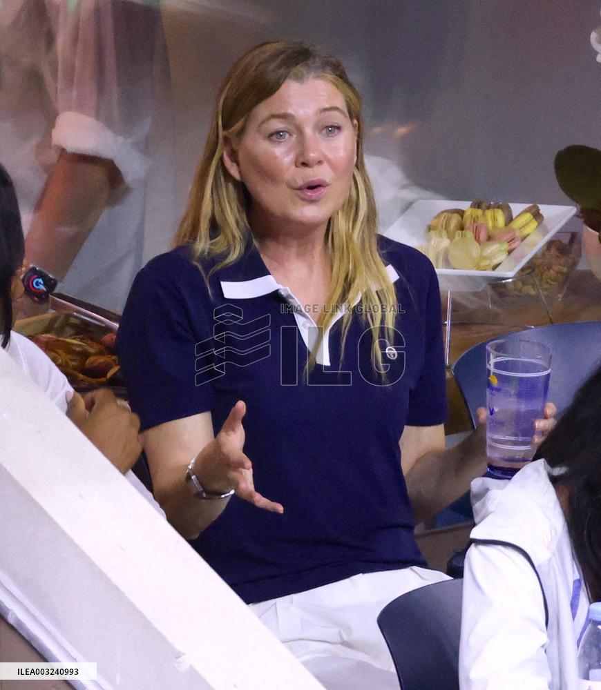 US Open - Celebs on Day 7 in New York