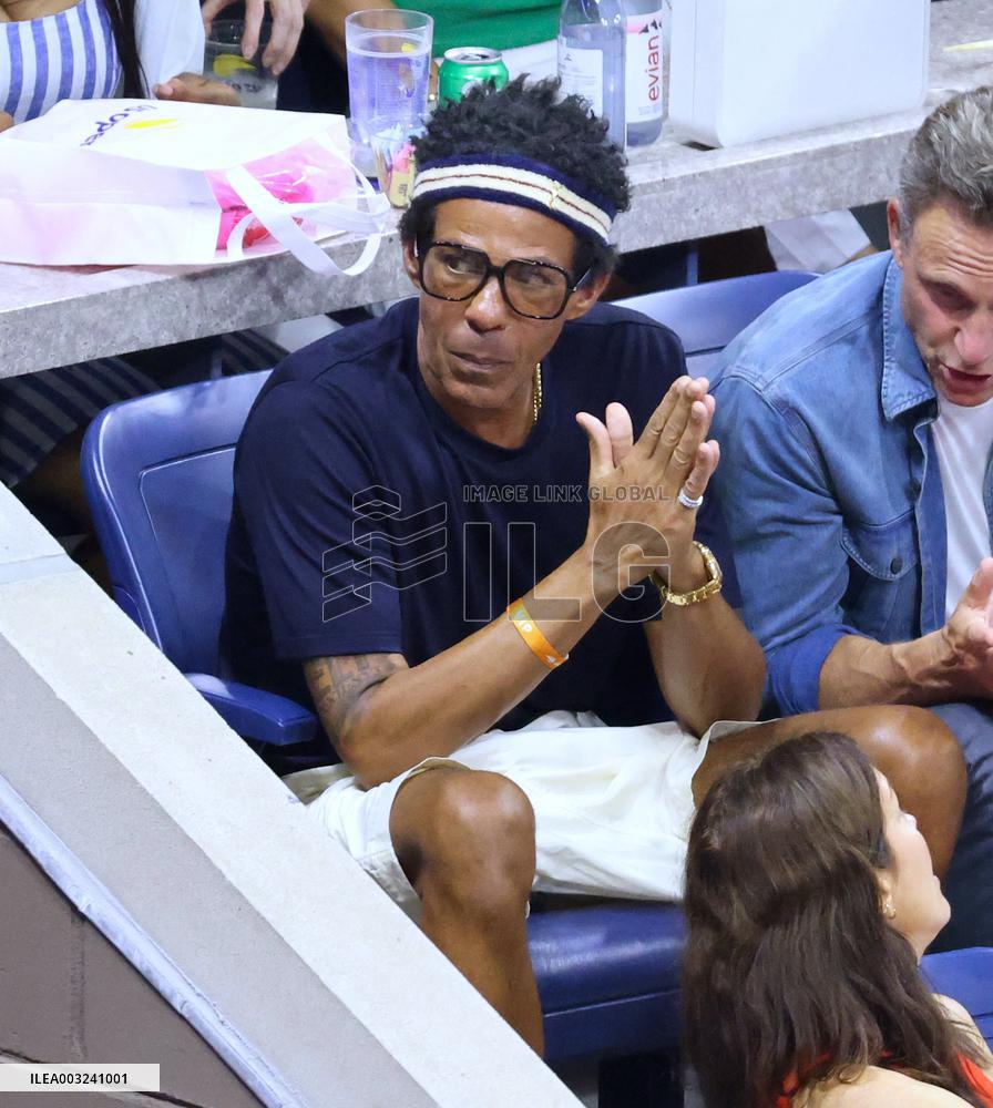 US Open - Celebs on Day 7 in New York