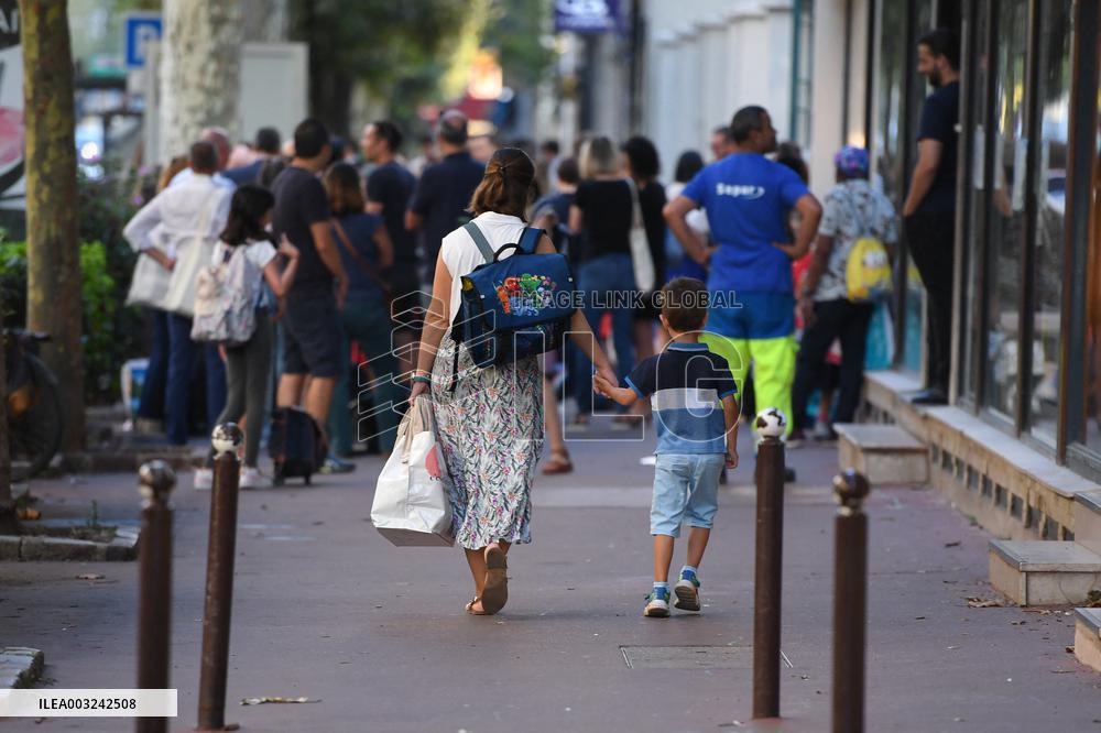 start of the new school year - Charenton-Le-Pont