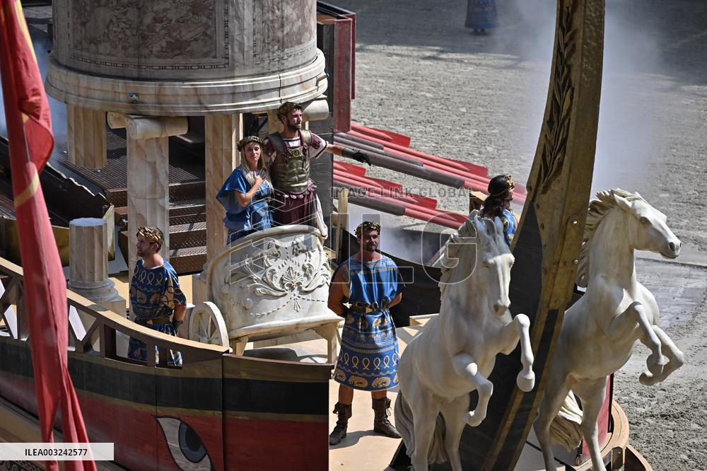 Puy Du Fou Theme Park Illustration