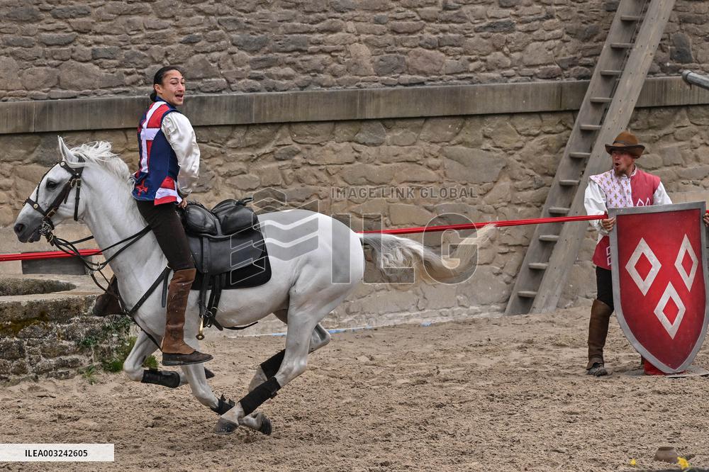 Puy Du Fou Theme Park Illustration