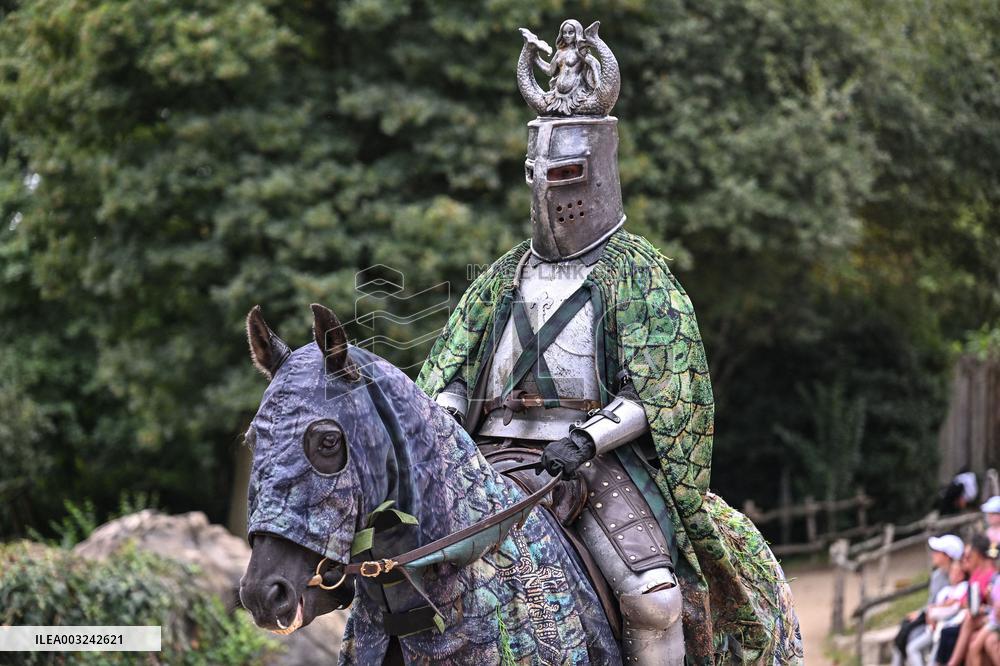 Puy Du Fou Theme Park Illustration