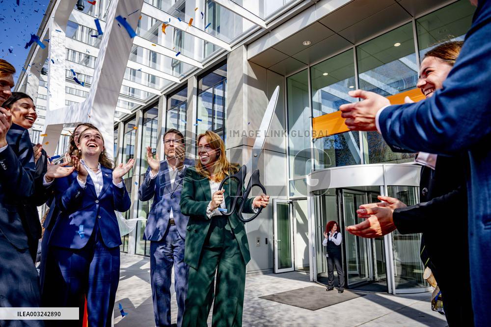 Prince Constantijn Opens A New Faculty Building Of  University - Leiden