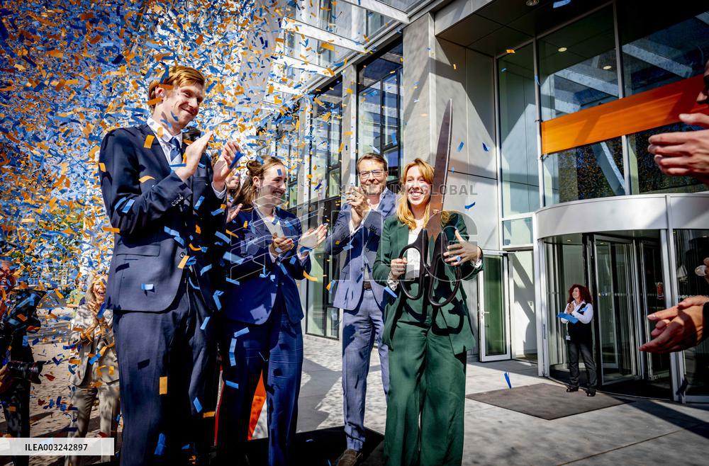 Prince Constantijn Opens A New Faculty Building Of  University - Leiden