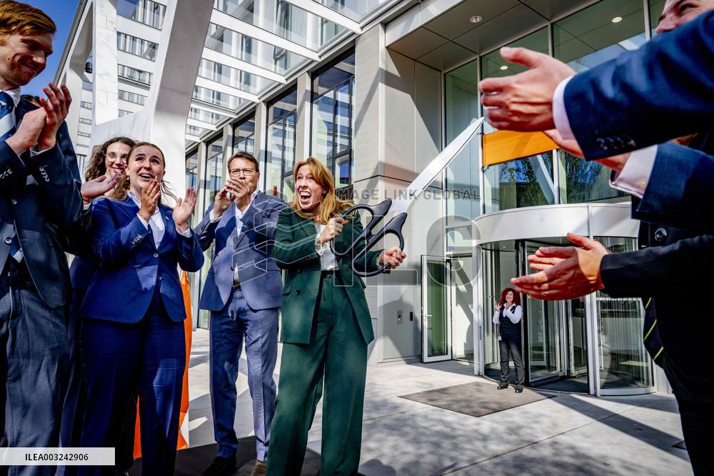 Prince Constantijn Opens A New Faculty Building Of  University - Leiden