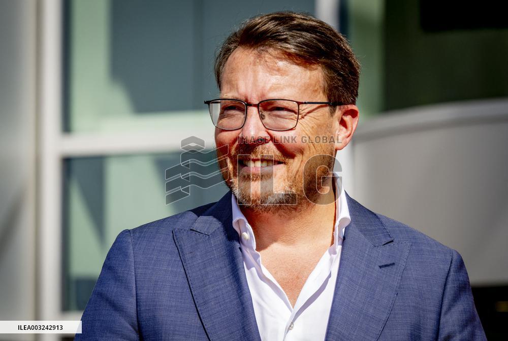 Prince Constantijn Opens A New Faculty Building Of  University - Leiden