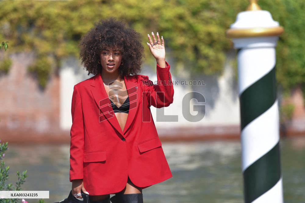 Venice Excelsior Arrivals Megan Ria