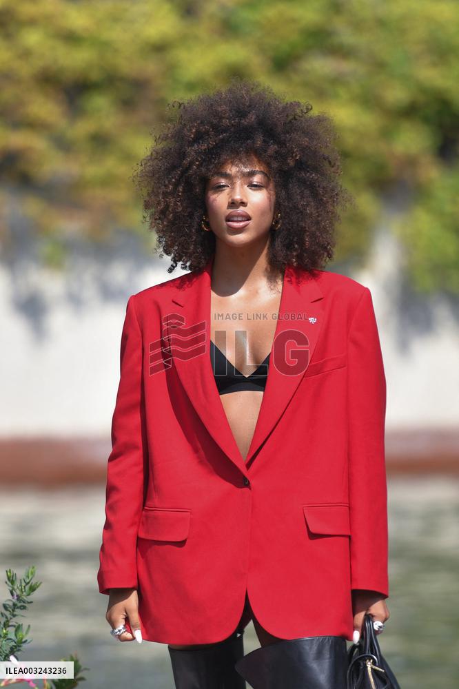 Venice Excelsior Arrivals Megan Ria