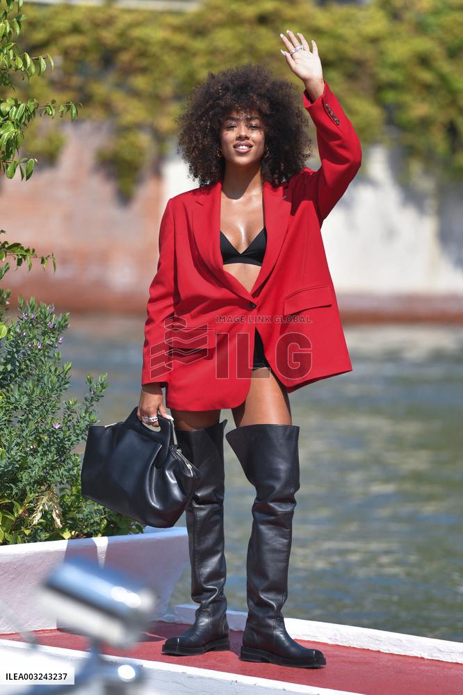 Venice Excelsior Arrivals Megan Ria