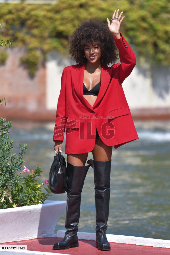 Venice Excelsior Arrivals Megan Ria