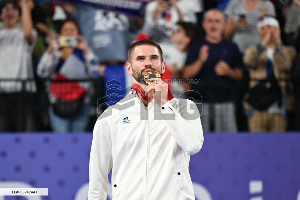 Paris 2024 Paralypics - Badminton - Lucas Mazur Wins Gold