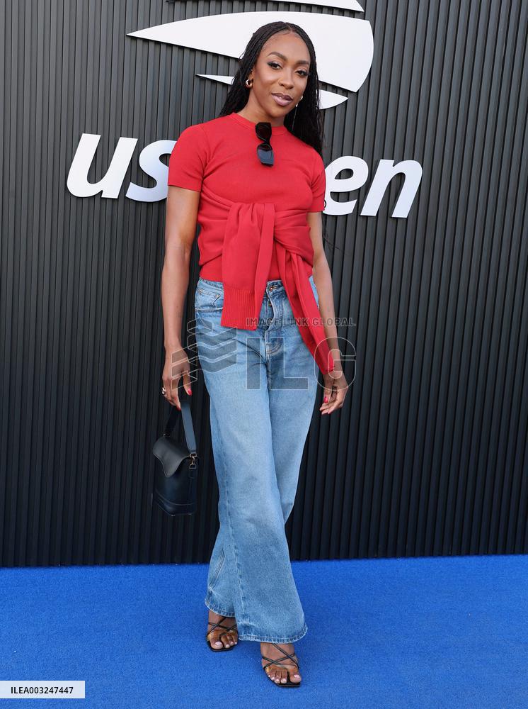 US Open - Celebs on the blue carpet - Day 8