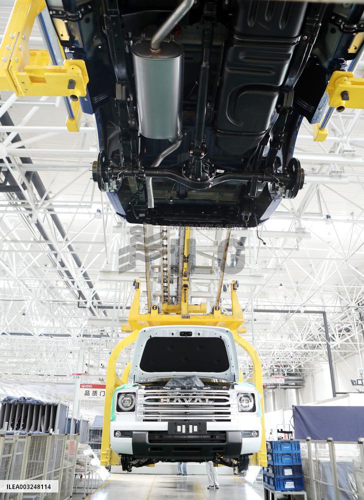 The Production Workshop of Great Wall Motor's Yongchuan Production Base in Chongqing