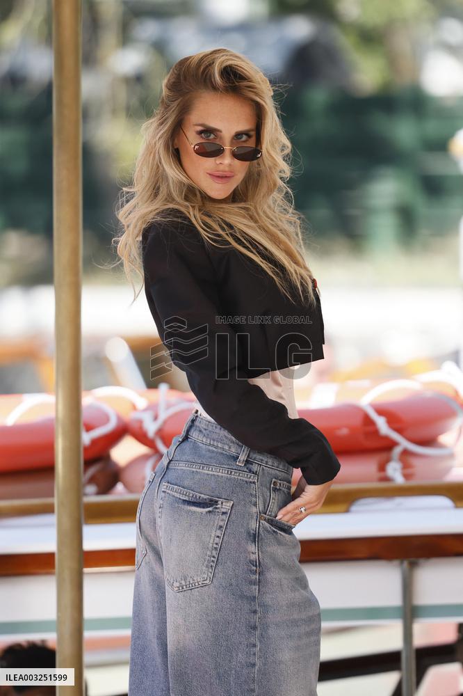 81st Mostra - Michela Persico Arrives To Excelsior