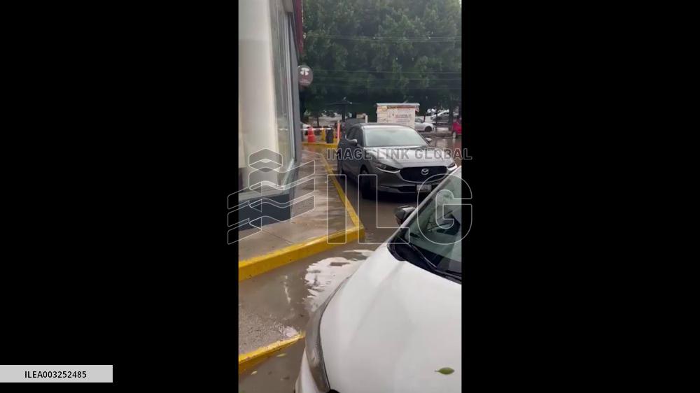 Mexico: Severe Weather Causes Flooding And Damage In Puebla