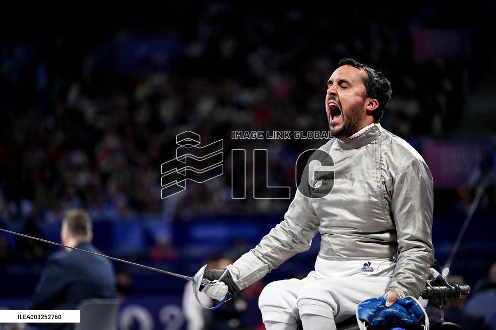 Paris 2024 Paralympics - Wheelchair Fencing - Maxime Valet