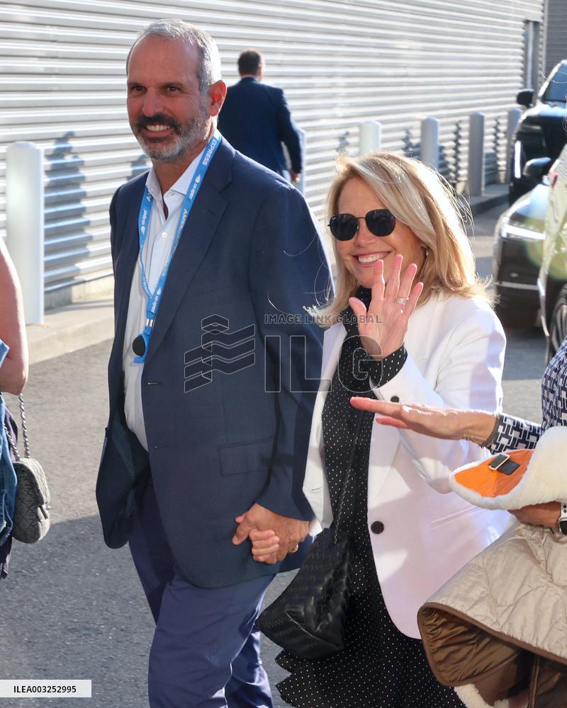 US Open - Celebs Walk The Blue Carpet