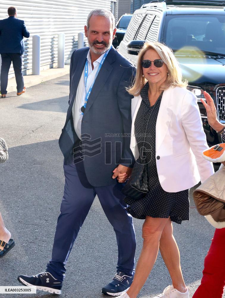 US Open - Celebs Walk The Blue Carpet