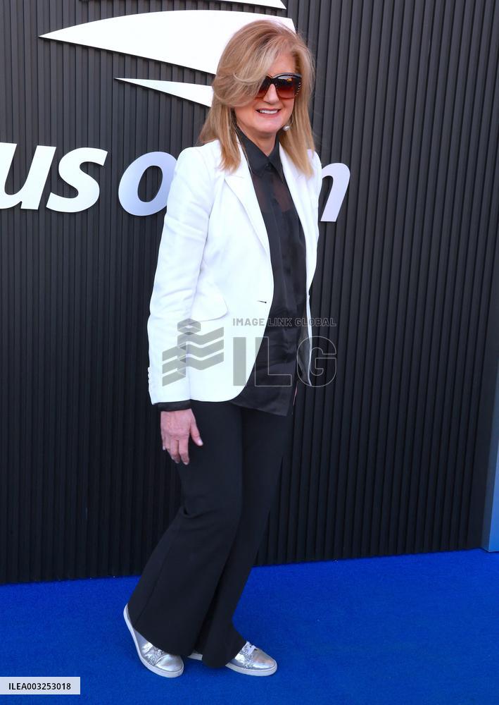 US Open - Celebs Walk The Blue Carpet