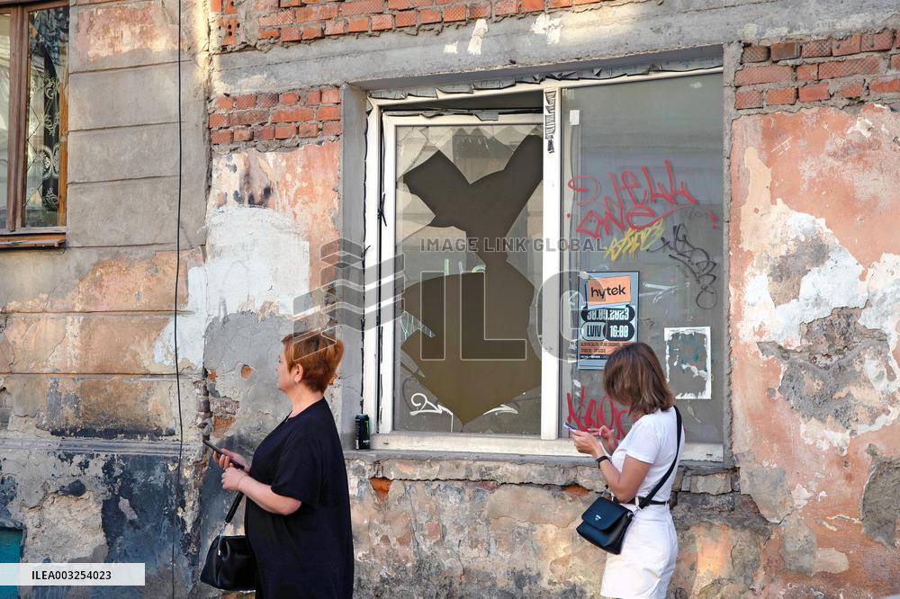 Russian strike on Lviv