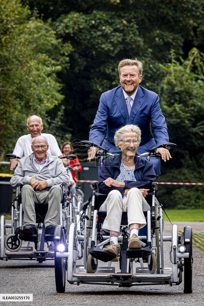 King Willem-Alexander At 75th anniversary of the National Association de Zonnebloem - Netherlands