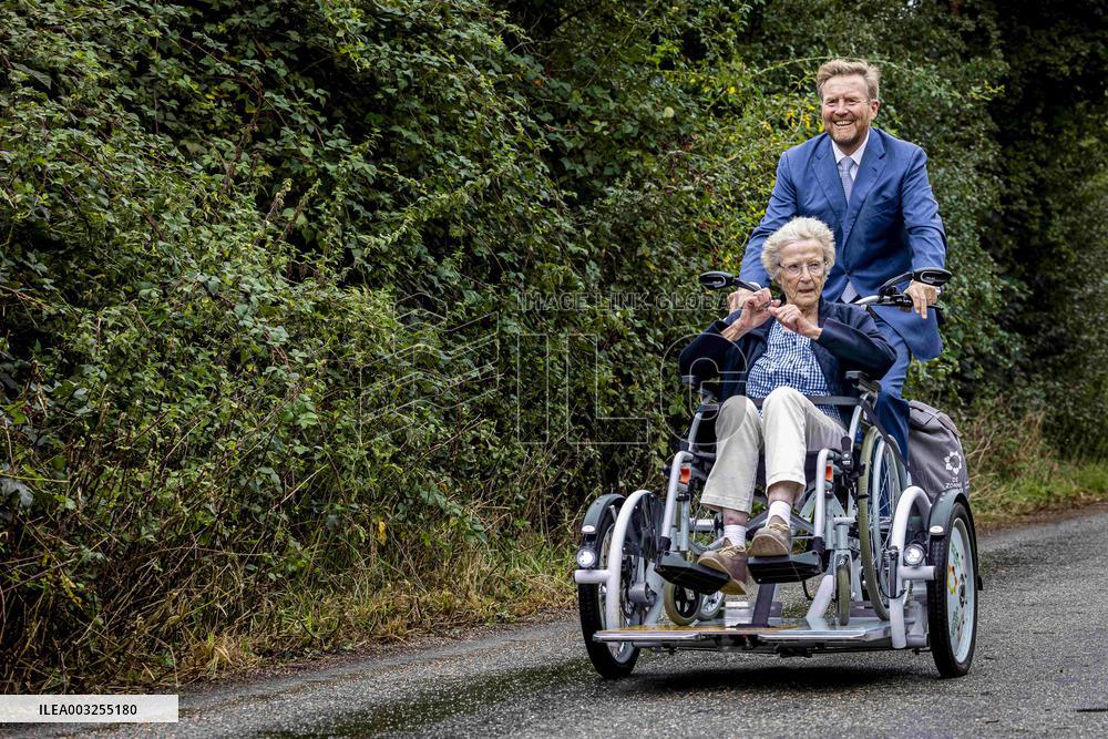 King Willem-Alexander At 75th anniversary of the National Association de Zonnebloem - Netherlands