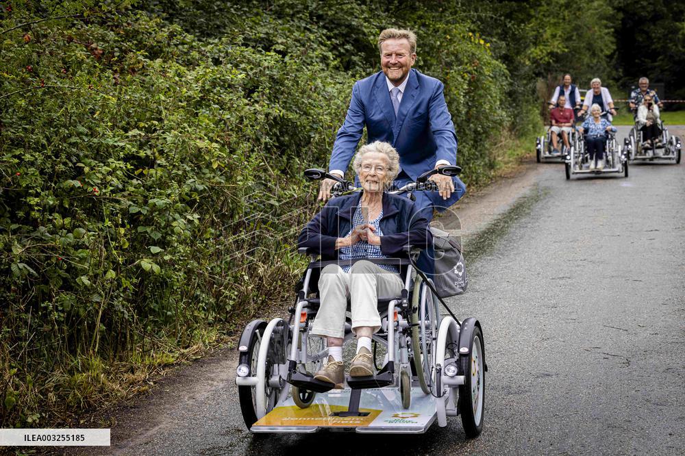 King Willem-Alexander At 75th anniversary of the National Association de Zonnebloem - Netherlands