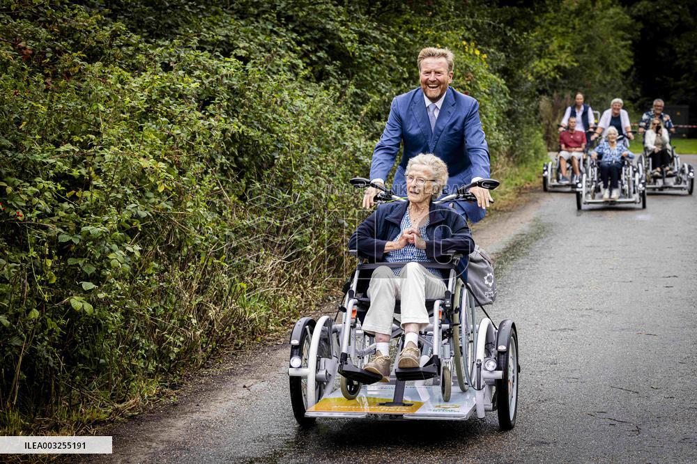 King Willem-Alexander At 75th anniversary of the National Association de Zonnebloem - Netherlands