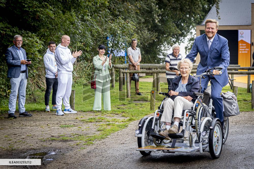 King Willem-Alexander At 75th anniversary of the National Association de Zonnebloem - Netherlands