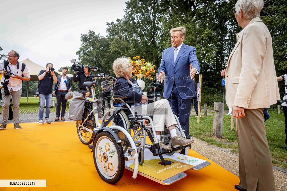King Willem-Alexander At 75th anniversary of the National Association de Zonnebloem - Netherlands