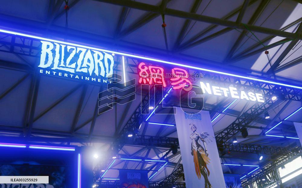 Blizzard Entertainment and NetEase at 2024 ChinaJoy in Shanghai
