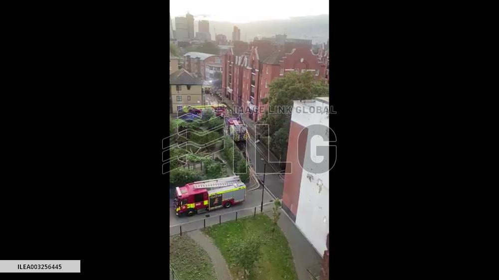UK: 1 Dead, Fire Erupts At Flat On King James St. In Southeast London