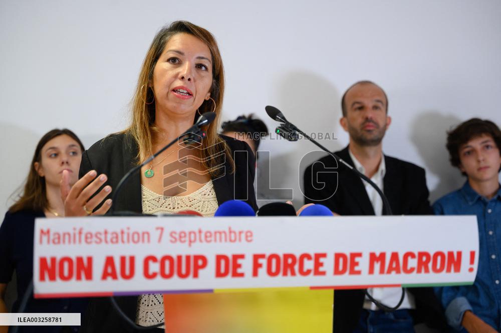 Demonstration On 7 September Press Conference - Paris