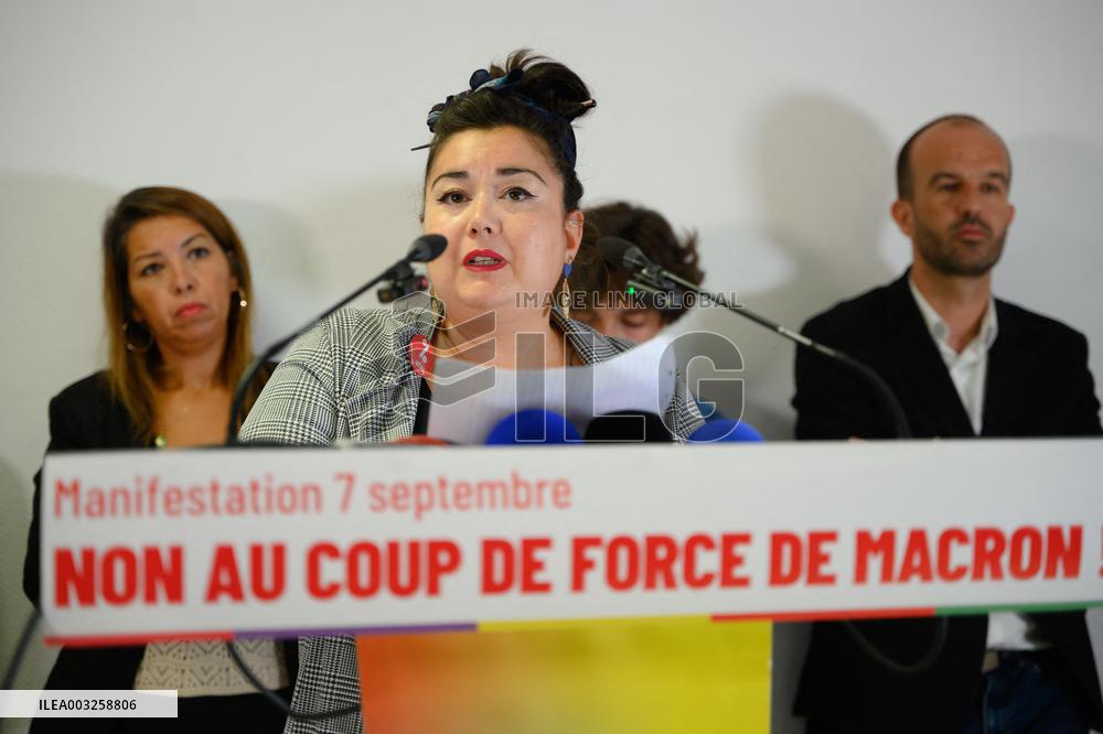 Demonstration On 7 September Press Conference - Paris