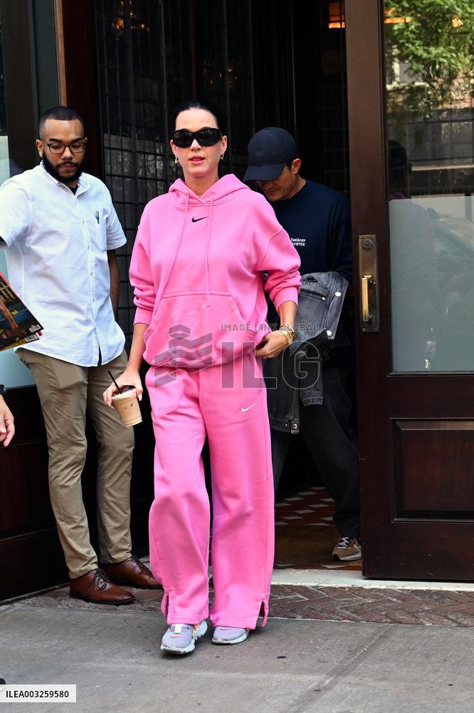 Katy Perry And Orlando Bloom Out - NYC