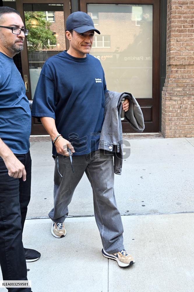 Katy Perry And Orlando Bloom Out - NYC