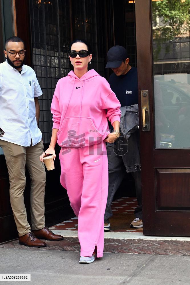 Katy Perry And Orlando Bloom Out - NYC