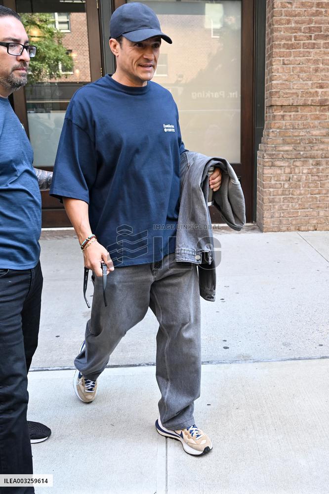 Katy Perry And Orlando Bloom Out - NYC