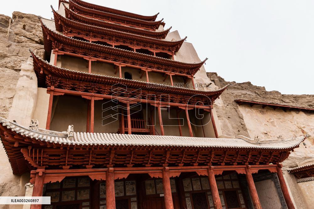 Mogao Caves in Dunhuang