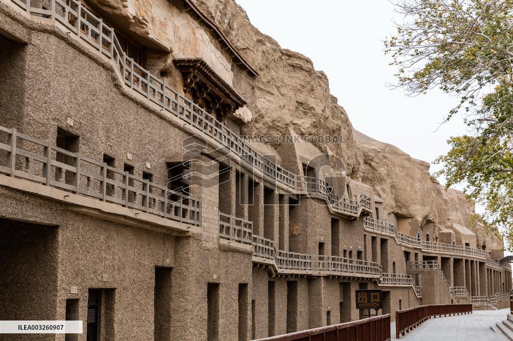 Mogao Caves in Dunhuang