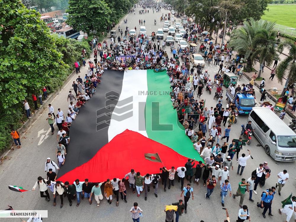 Students Rally To Mark One Month Since Hasina's Fall - Dhaka