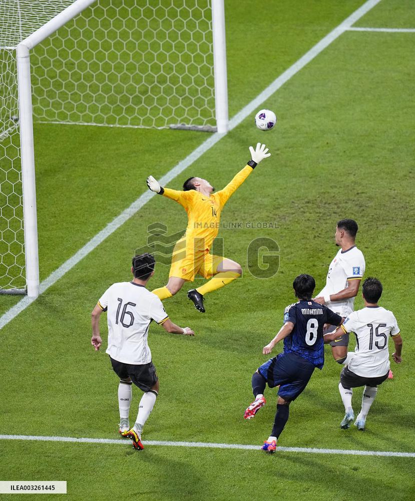 Football: Japan-China World Cup qualifier