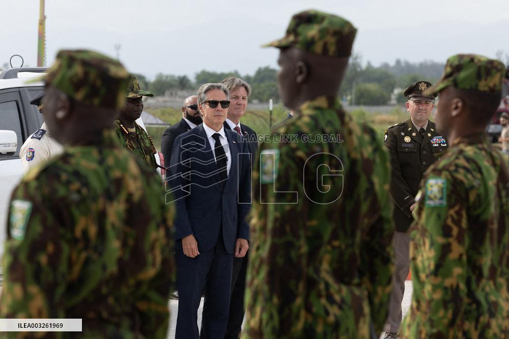 Blinken Hears Of Progress Made On Gang Violence - Haiti