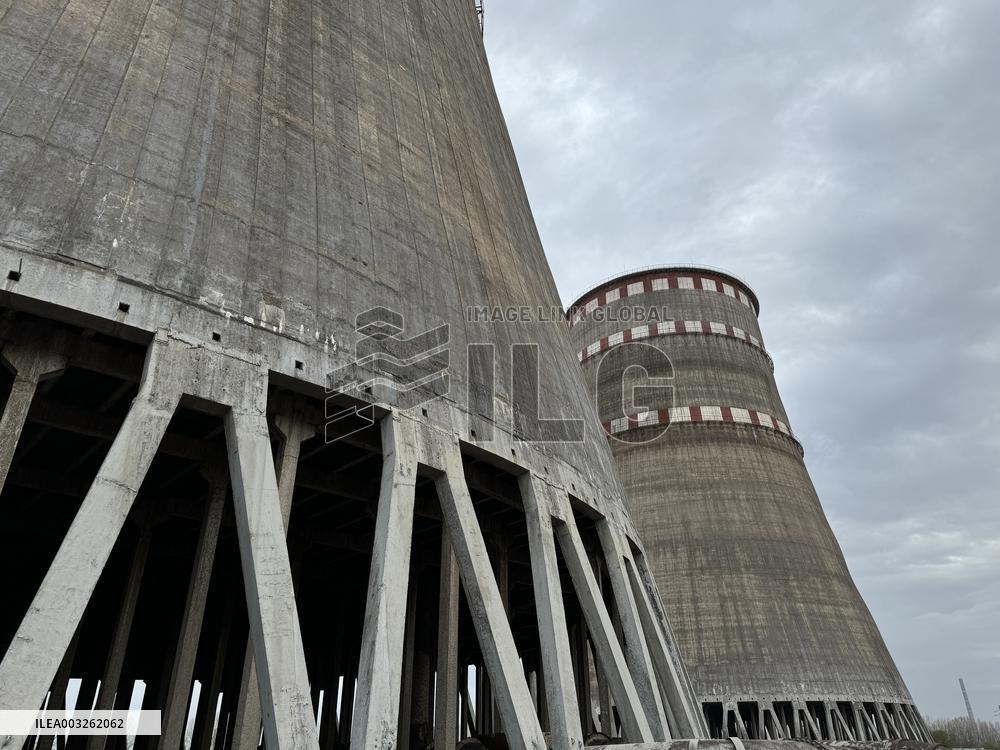 IAEA Head Visits Zaporizhzhya Nuclear Power Plant - Ukraine