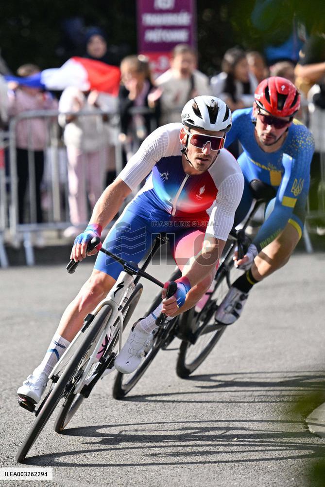 Paris 2024 Paralympics - Road Race - Kevin Le Cunff Wins Silver