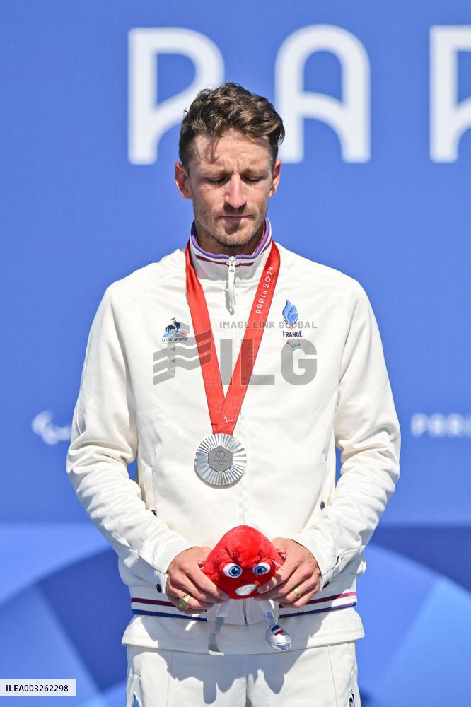 Paris 2024 Paralympics - Road Race - Kevin Le Cunff Wins Silver