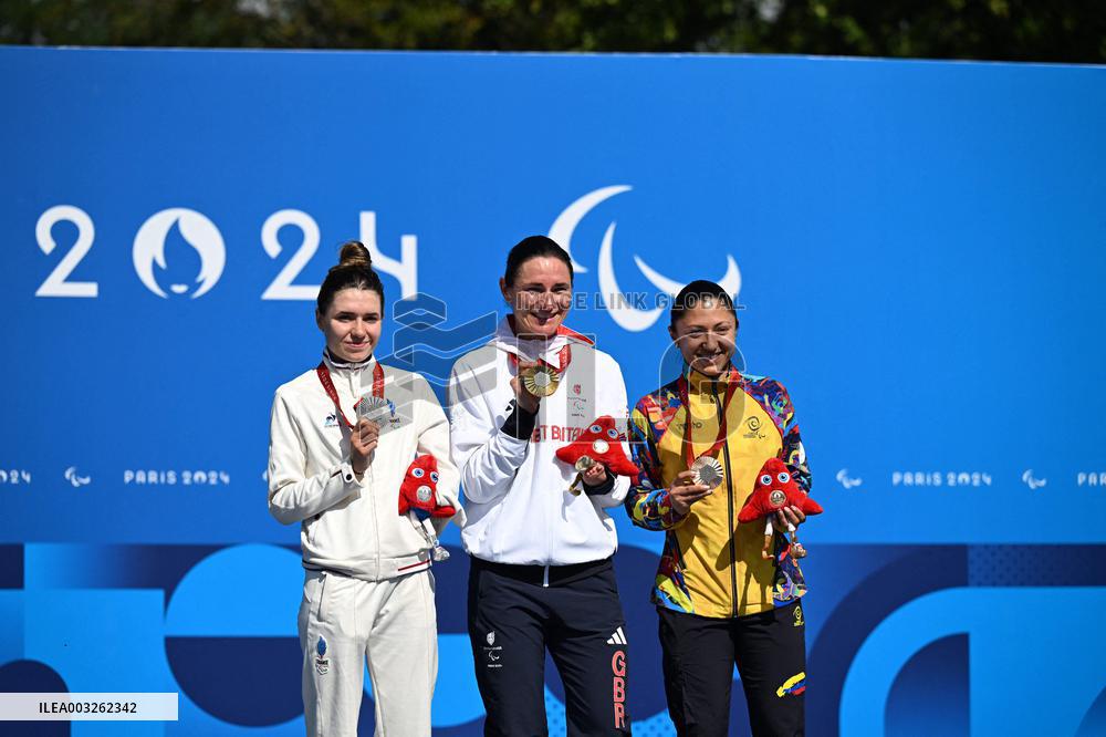 Paris 2024 Paralympics - Road Race - Heidi Gaugain Wins Silver