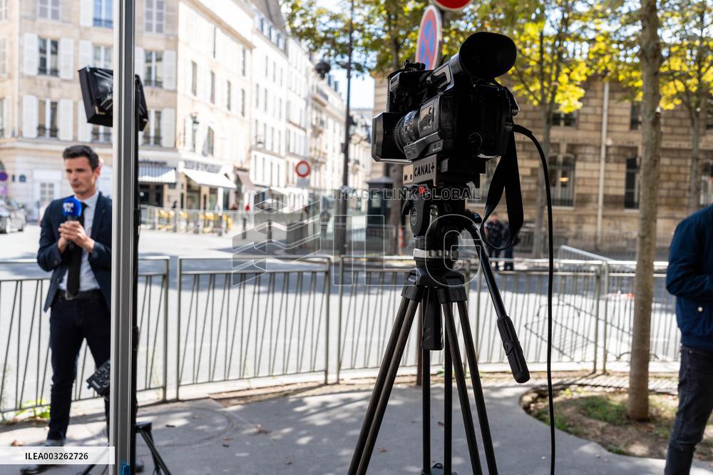 llustration of journalists - Paris