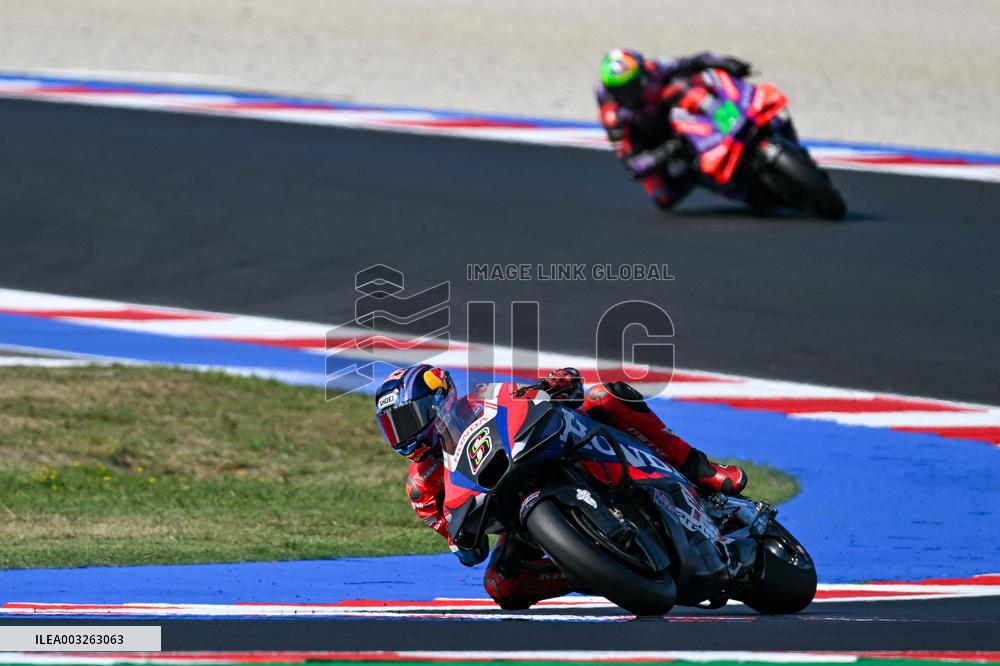- MotoGP - Free Practice of Gran Premio Red Bull di San Marino e della Riviera di Rimini